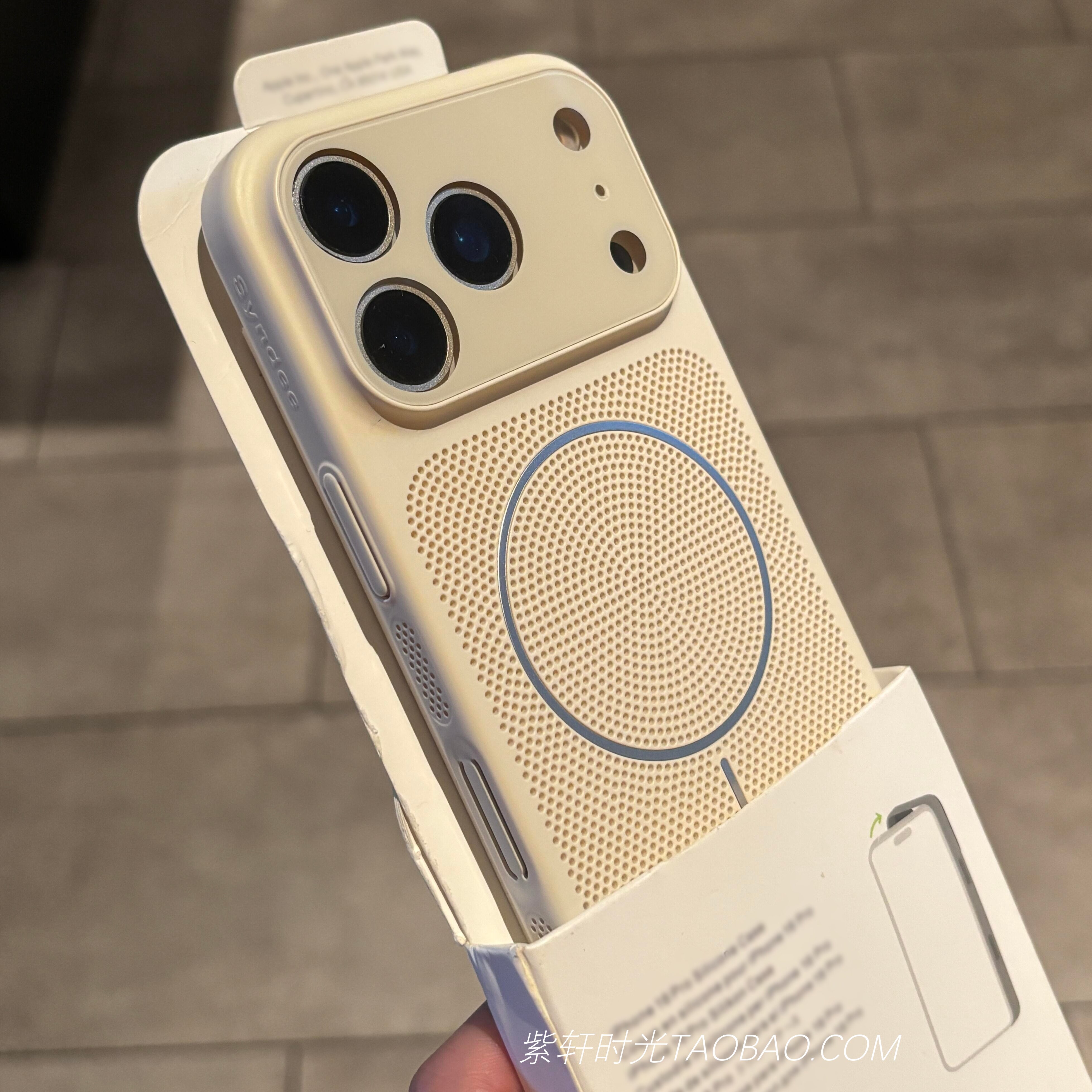 古董白大视窗全包镜头秒变17适用iPhone17苹果17promax手机壳16pro磁吸充电15透气散热14夏日新款13/12防指纹