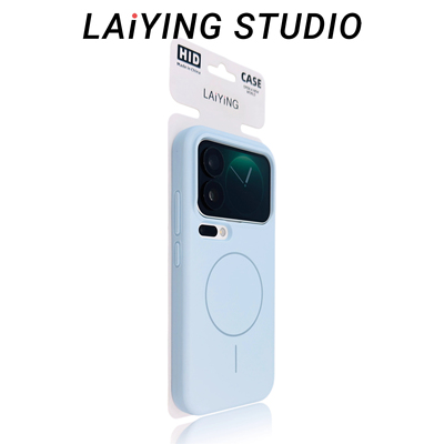 Beats磁吸充电亲肤液态硅胶适用小米17promax手机壳xiaomi15/14苹果iPhone17pro极简纯色16pro婴儿蓝全包防摔