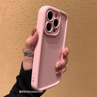 少女粉色适用华为x50i荣耀magic6pro手机壳100全包镜头90防摔80硅胶v30软20灰粉60se小众70纯色50畅玩40防摔