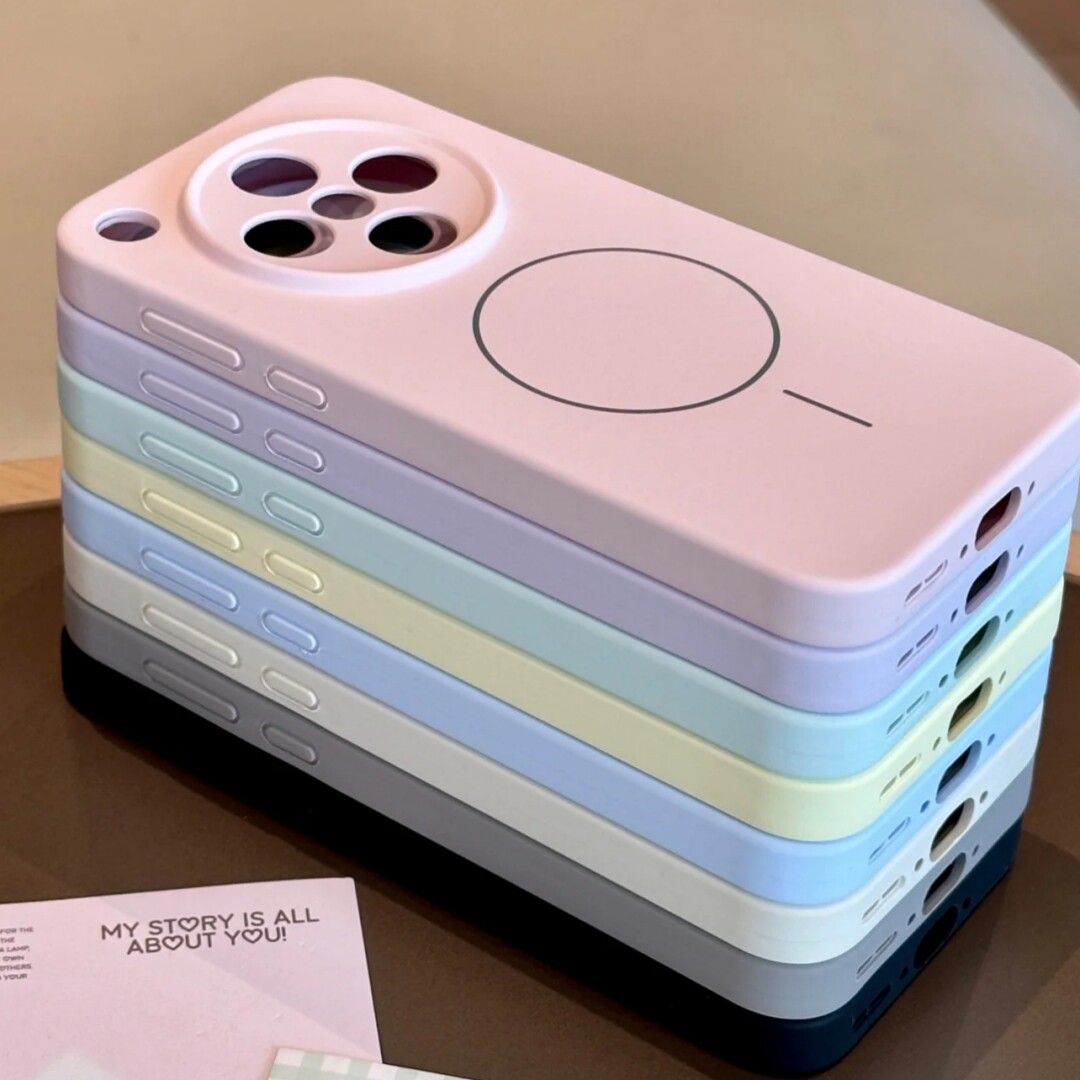 细圈磁吸Magsafe无线充电液态硅胶适用oppoFindx8手机软壳Findx8pro马卡龙X8s少女粉色X8ultra纯色耐脏不发黄