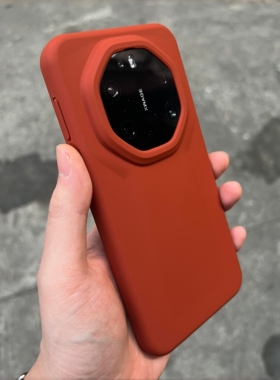 复古美拉德棕色适用华为Mate80RS非凡大师手机壳Mate80promax液态硅胶mate70/60pro不沾指纹mate50全包防摔40