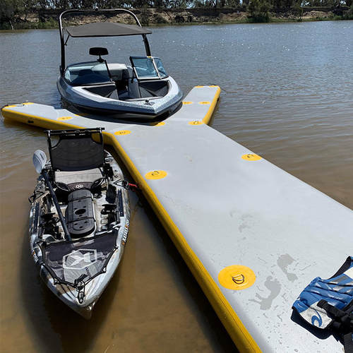 充气Y型码头浮台游艇水上充气浮台 Inflatable Y Shape Pontoon