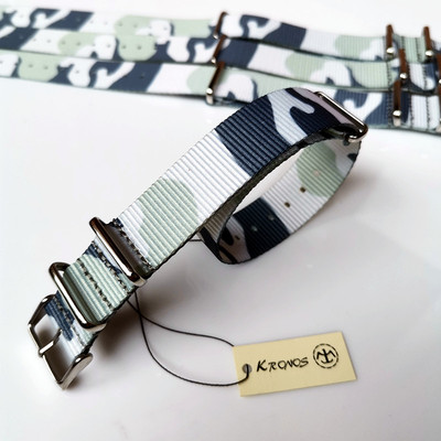 帆布尼龙薄款表带1.1MM