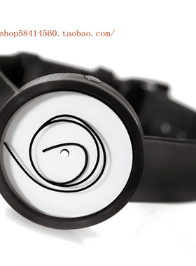 意大利Nava手表 Ora Unica nero 男生女生 个性 时尚创意概念腕表