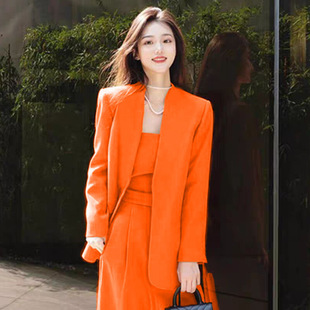 西服西装西裤女士气质两件套装白领职业工装表演出服外搭外套上衣