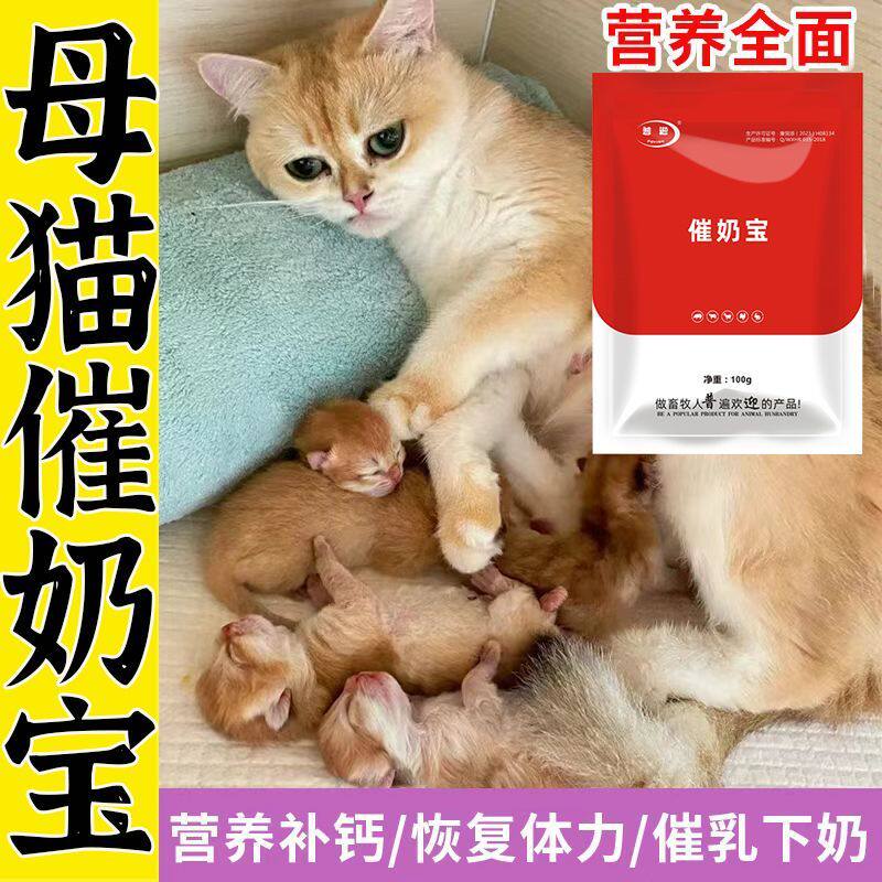 猫咪下奶催奶狗咪催乳没奶宠物专猫特色保健品