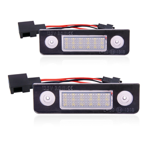 LED车牌灯 解码 适用大众SKODA 斯柯达牌照灯Roomster明锐Octavia
