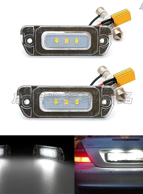 适用奔驰Benz ML400 ML350 GL500 W251 R300 R350 R500 LED牌照灯