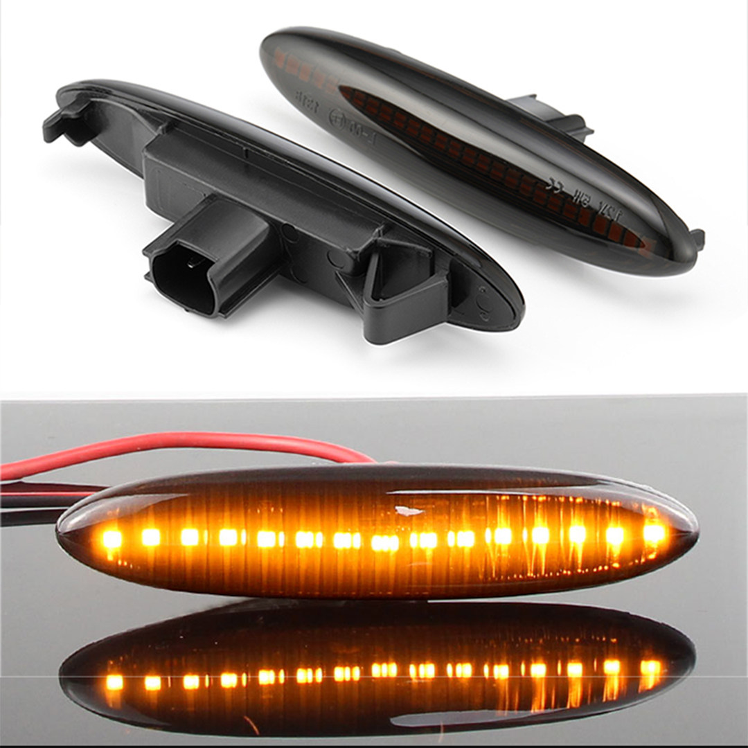 雷克萨斯IS250叶子板灯动态流水