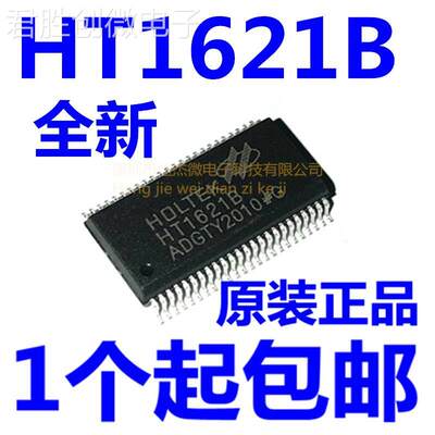 全新 HT1621B RAM映射 LCD驱动器 液晶芯片 贴片SSOP48