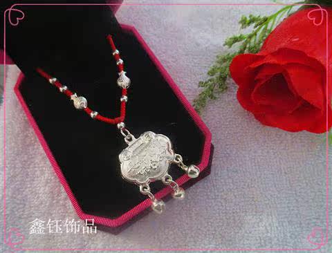 2mm纯银银鱼手工编织可调节绳玉绳蜜蜡翡翠吊坠绳项链绳银锁挂绳图片