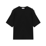 夏季韩版简约纯色垫肩圆领皮袢设计款男短袖T恤痞帅休闲157P70，男装T恤，星座901-1（原C217）