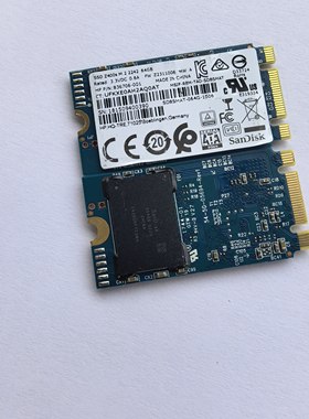 Sandisk闪迪M.2 2242 NGFF 64G 128 MLC SSD固态硬盘 sata协议