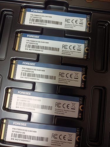 江波龙 FORESEE M.2 NVME协议 2280 128G 256G 512G SSD 固态硬盘