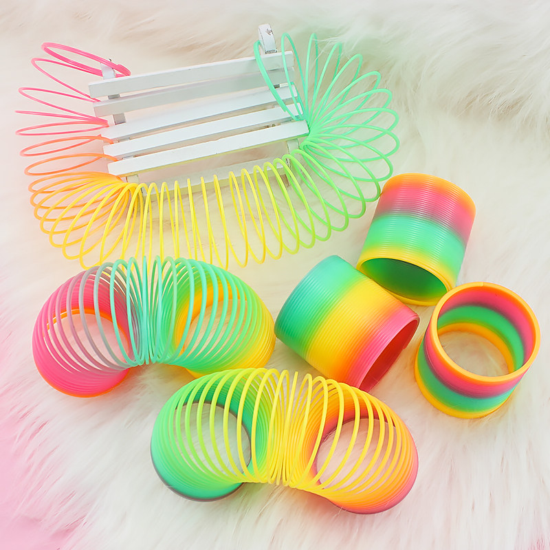 彩虹圈彩色拉伸叠叠圈夜市男女孩宝宝儿童益智玩具学校地推小礼品,玩具/童车/益智/积木/模型,创意/整蛊玩具,淘宝优惠券,粉丝福利购,淘宝优惠卷