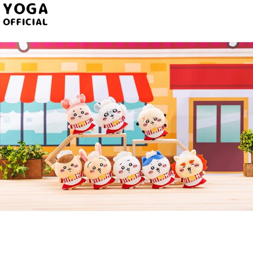 Японская версия серии серии подвесных ресторанов Chiikawa of Jaya Kawa Little Eight Uzqi окружающих кукол Self -Laugher Bears