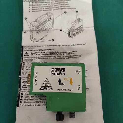 议价INTERBUS光纤转换器，型号IBS OPTOSU可维修