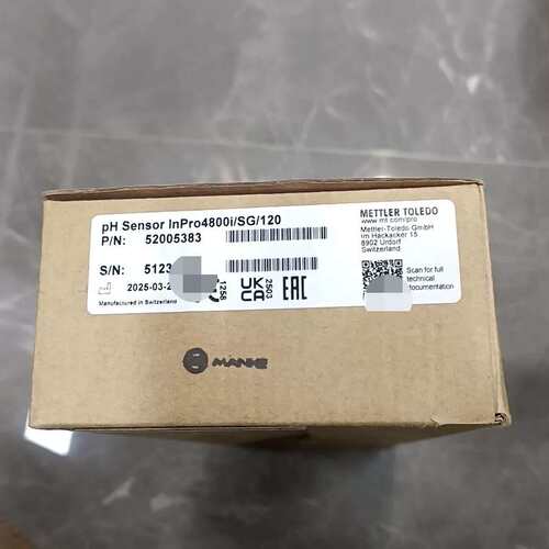议价梅特勒托利多pH传感器 InPro4800i/SG/120，可维修