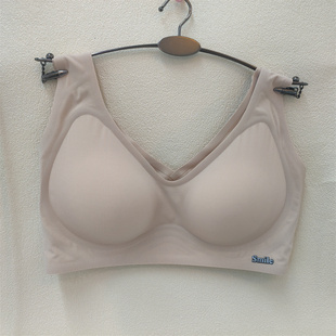 至爱感觉B79无痕宽肩固定舒适内衣运动背心睡眠瑜伽无钢圈文胸薄