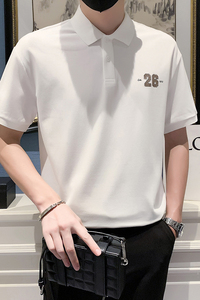 2024春夏男打底衫短袖上衣POLO衫抖音拼色男 D326-1 9113 P55图片
