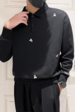 2024秋装新款社会风刺绣卫衣上衣男直播D326-15559P78控10，男装卫衣，星座1101