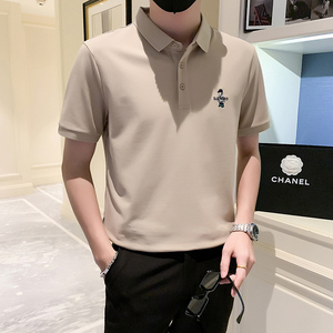 2024春夏男打底衫短袖上衣POLO衫抖音刺绣男 D326-1 6886 P55图片