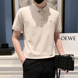 2024夏装男新品抖音直播爆版短袖POLO常规版型男D326-16901P55，男装Polo衫，星座1101