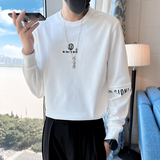 2024秋装新款社会风圆领卫衣上衣男直播D326-13332P68控98，男装卫衣，星座1101