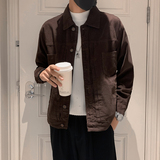 秋冬水洗牛仔外套夹克抖音直播高品质男上衣D326-1BK017P125，男装夹克，星座1101