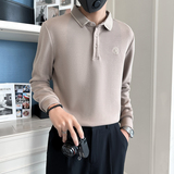 2024秋冬男新款韩版刺绣上衣打底衫青少年卫衣D326-18103P68控98，男装卫衣，星座1101