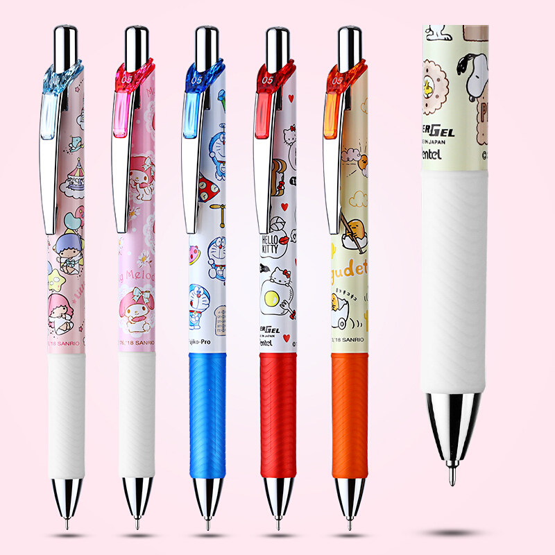 日本Sanrio三丽鸥＆派通联名款BLN75顺滑速干中性笔美乐蒂,文具电教/文化用品/商务用品,中性笔,淘宝优惠券,粉丝福利购,淘宝优惠卷