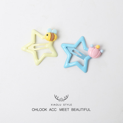 小鹿姐姐可爱彩色星星