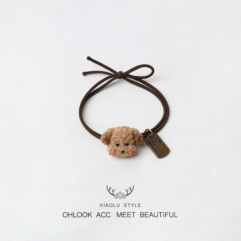 简约可爱小狗发绳动物甜美头绳高马尾扎发皮筋少女心发圈卡通发饰,饰品/流行首饰/时尚饰品新,发饰,淘宝优惠券,粉丝福利购,淘宝优惠卷