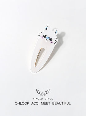 超可爱吉伊卡哇小八飞鼠发卡侧边夹刘海碎发夹甜美百搭发饰头饰品