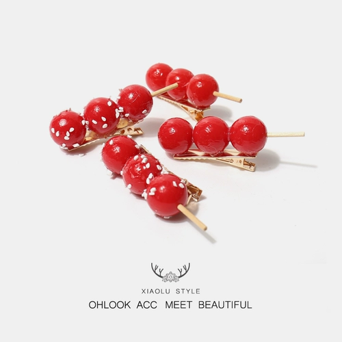 Кунжутное масло, милая заколка для волос, креативный аксессуар для волос, подарок на день рождения