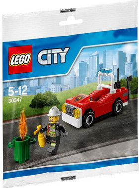 LEGO 乐高 城市拼彻包 30347消防员 消防小车30353 30228