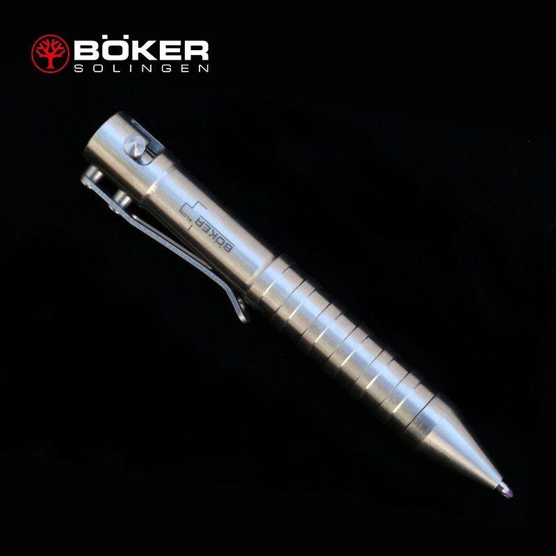 德国博克boker钛合金战术笔自卫武器防身笔EDC工具破窗器防狼笔