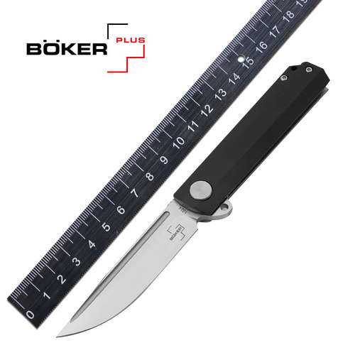 德国boker博克户外小折叠刀随身便携快开口袋刀高硬度锋利水果刀