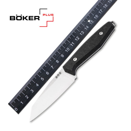 德国进口boker博克日式小直刀户外露营工具日用刀MagnaCut钢刀AK1