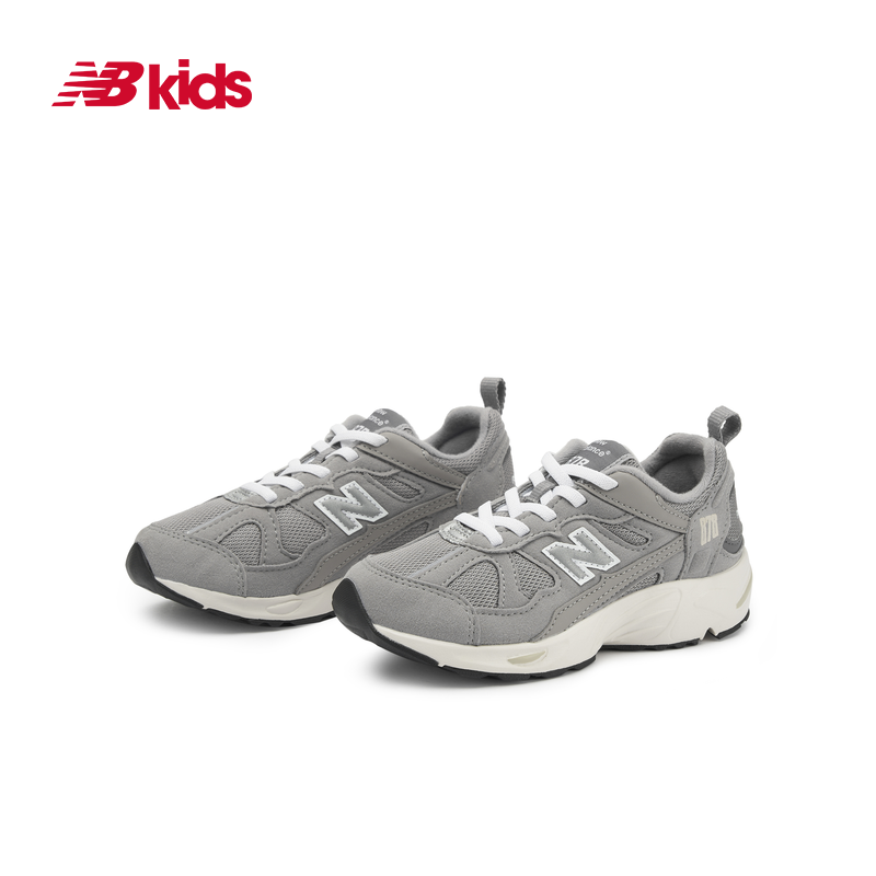 Newbalance nb官方童鞋 4~7岁中童秋新品复古舒适拼接运动鞋878