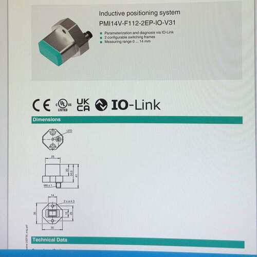 议价-PMI14V-F112-2EP-IO-V31 感应式定位器，可维修