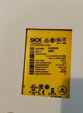 议价-sick西克sick FX3-CPU230002进口西克-可维修