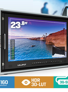 LILLIPUT 利利普3D-LUT&HDR箱载BM230&280-4KS新一代4K导演监视器