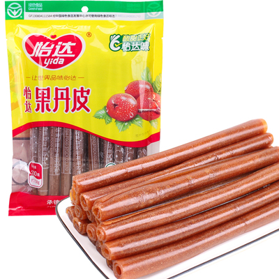 怡达零食山楂果丹皮袋装