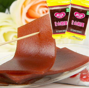 承德特产怡达山楂羹果丹皮果脯休闲零食山楂片500g独立包装