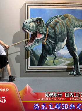 涂鸦深圳壁画艺术3D立体画手绘