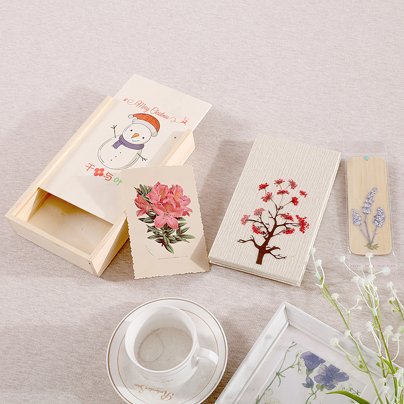 原创手工真花干花笔记本 鲜花日记本记事本 创意本子情侣生日礼物