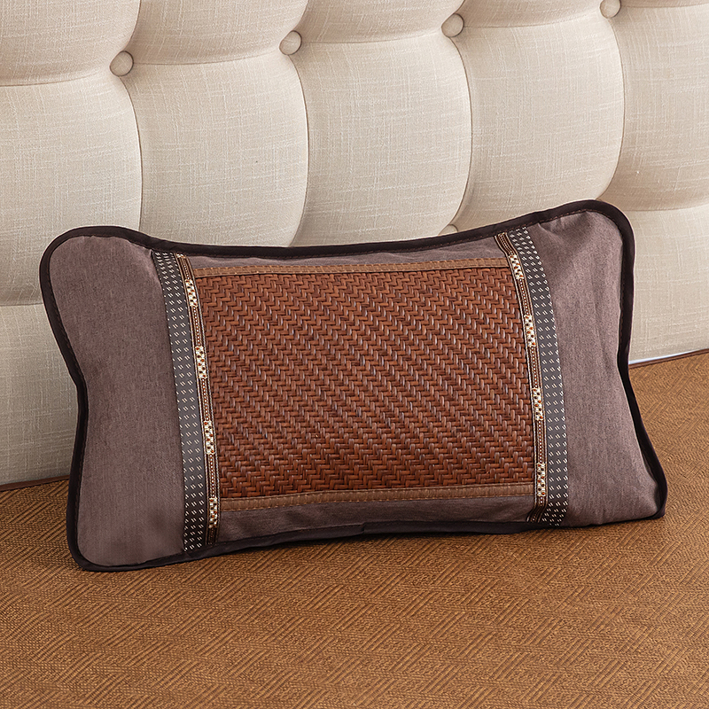 安语馨竹单人藤荞麦舒适枕头