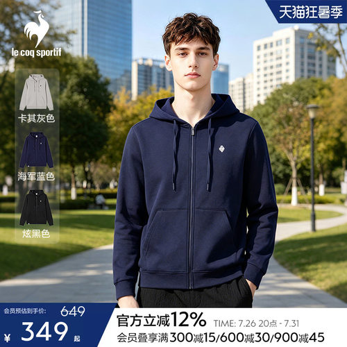 乐卡克法国公鸡秋季男女同款外套