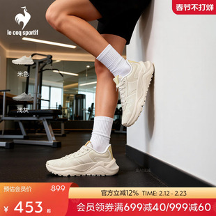 乐卡克法国公鸡秋冬男女同款运动鞋厚底舒适休闲鞋